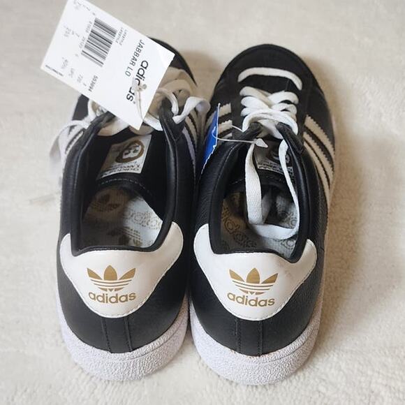 Adidas black and white size 7 - Picture 3 of 4